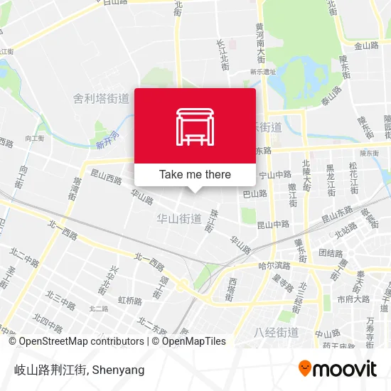 岐山路荆江街 map