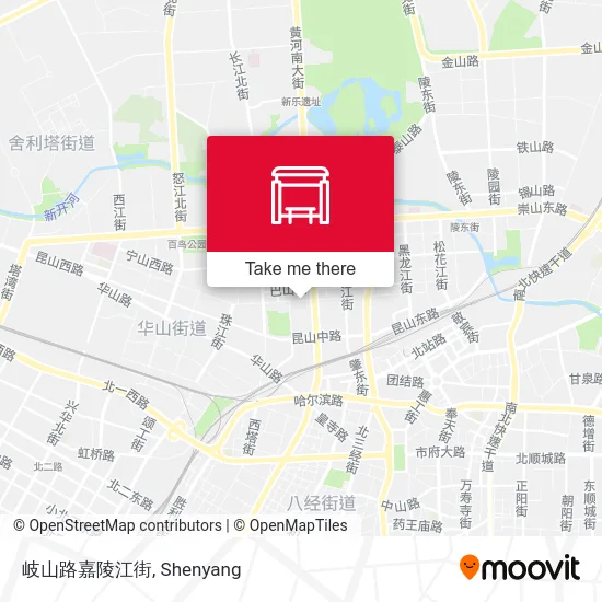 岐山路嘉陵江街 map