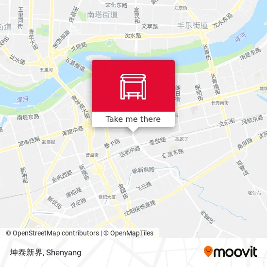 坤泰新界 map