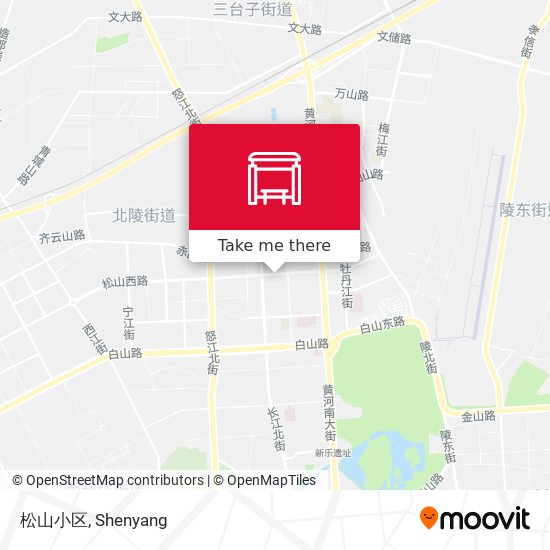 松山小区 map