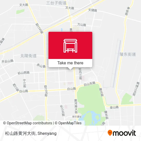 松山路黄河大街 map