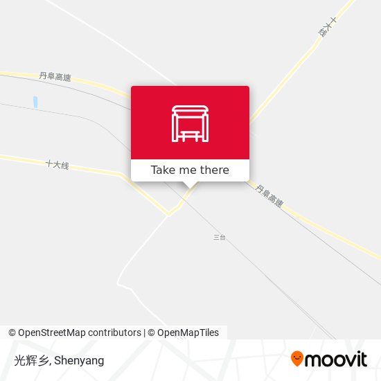 光辉乡 map