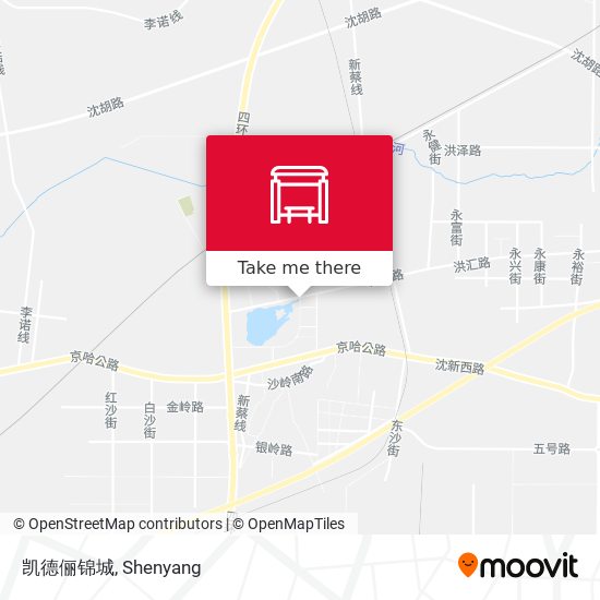 凯德俪锦城 map
