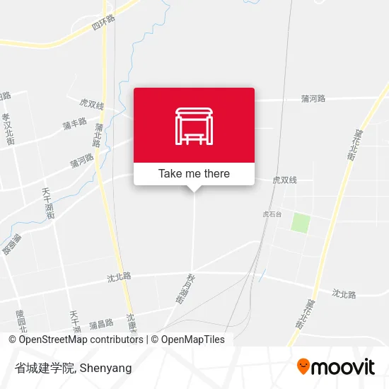省城建学院 map