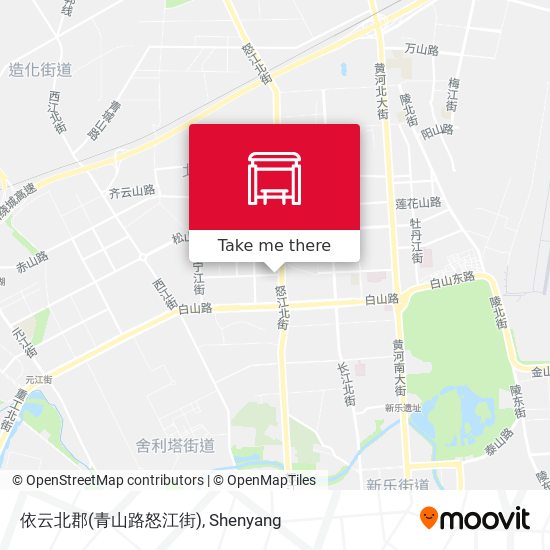 依云北郡(青山路怒江街) map