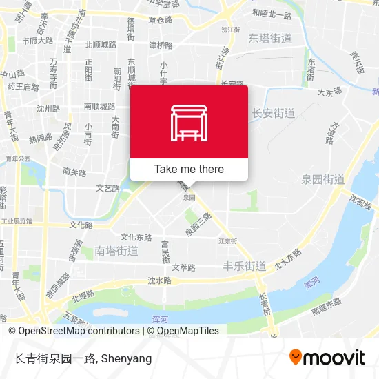 长青街泉园一路 map