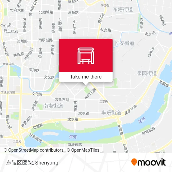 东陵区医院 map
