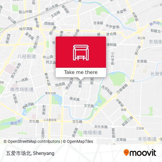 五爱市场北 map