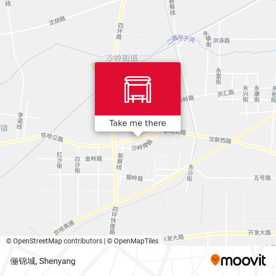 俪锦城 map