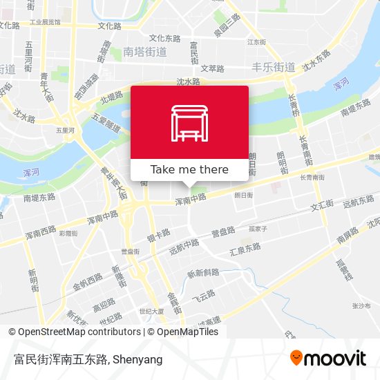 富民街浑南五东路 map