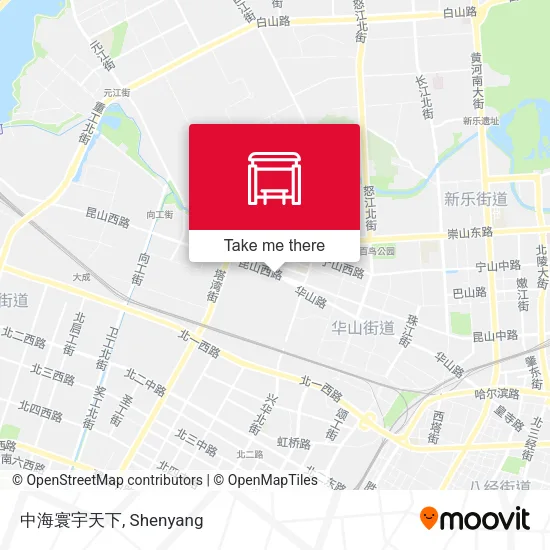 中海寰宇天下 map