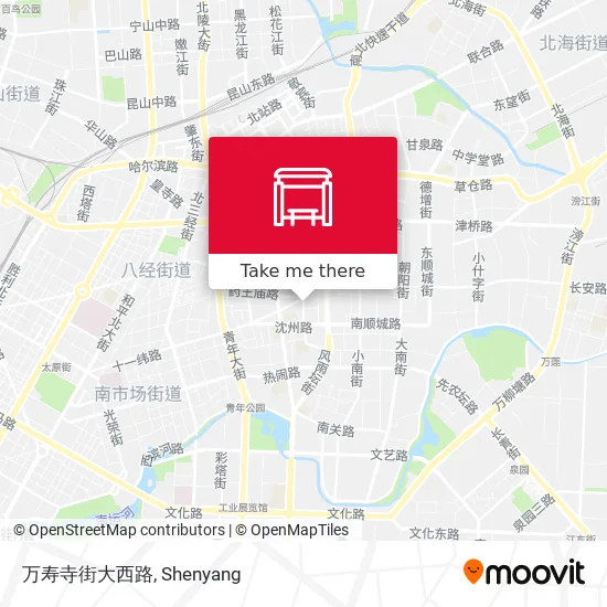 万寿寺街大西路 map