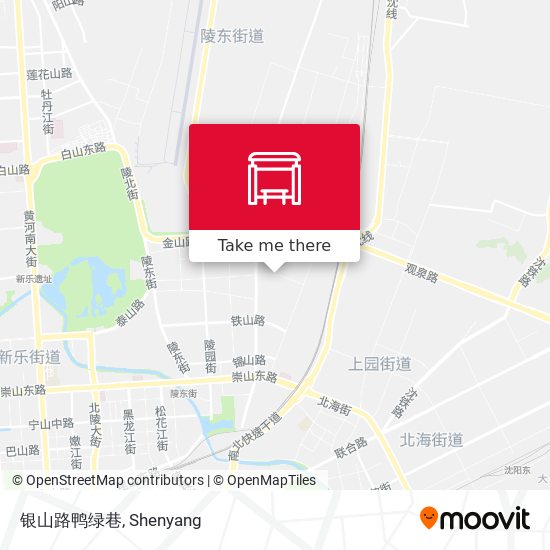 银山路鸭绿巷 map