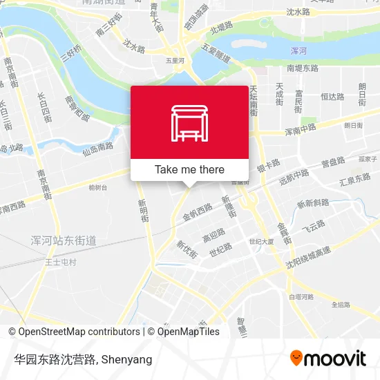 华园东路沈营路 map