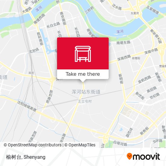 榆树台 map