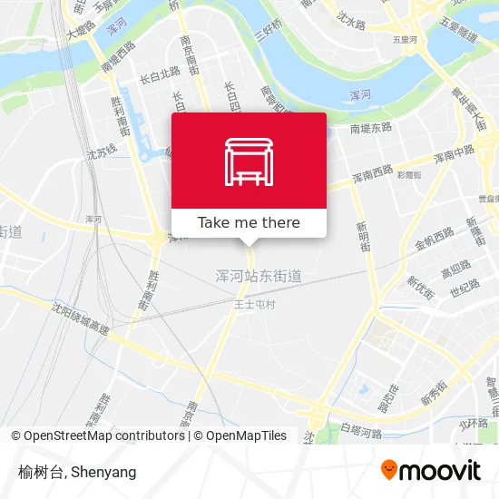 榆树台 map