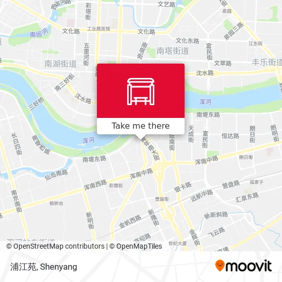 浦江苑 map