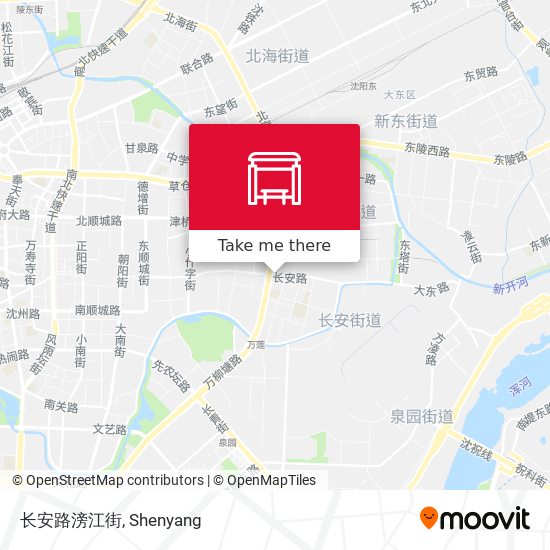 长安路滂江街 map