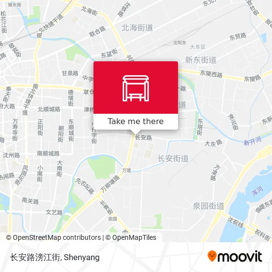 长安路滂江街 map