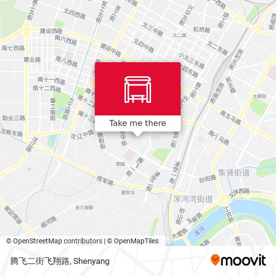 腾飞二街飞翔路 map