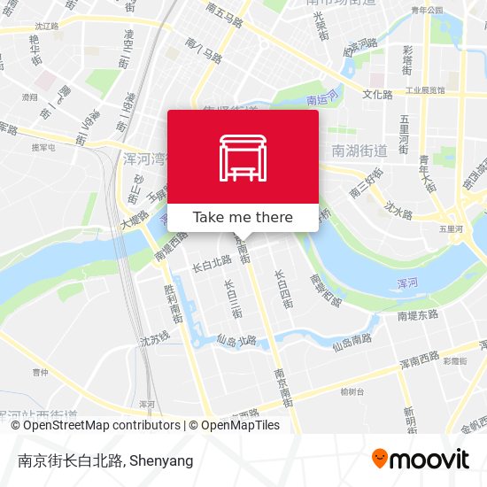 南京街长白北路 map