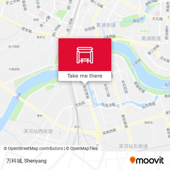 万科城 map