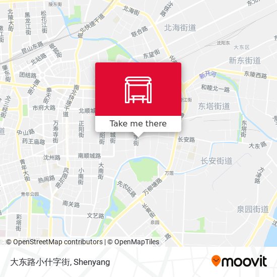 大东路小什字街 map
