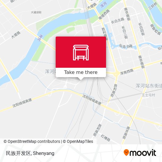 民族开发区 map