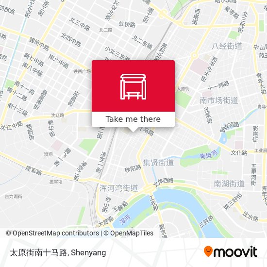 太原街南十马路 map
