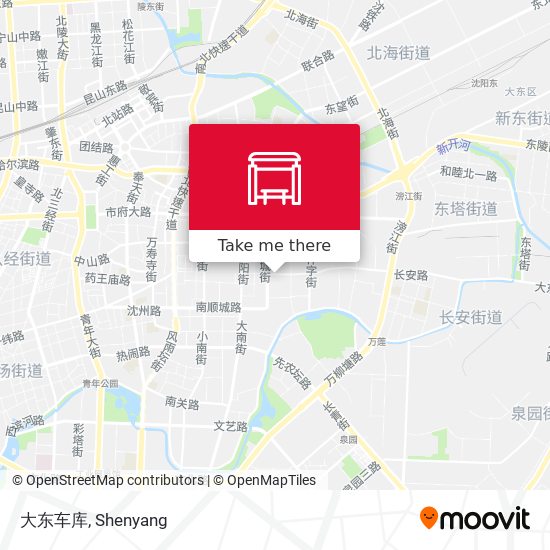 大东车库 map