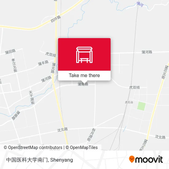 中国医科大学南门 map