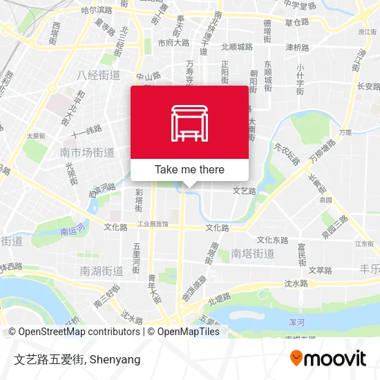 文艺路五爱街 map