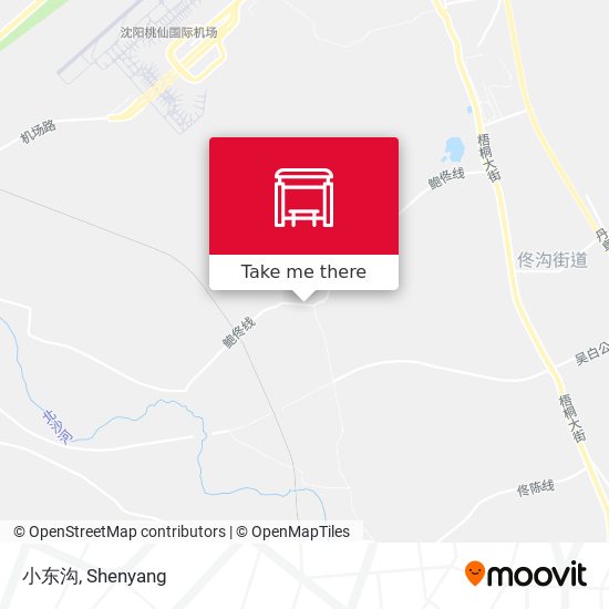 小东沟 map
