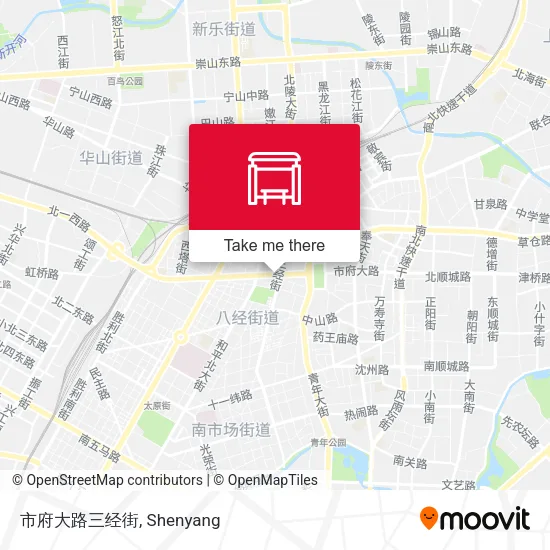 市府大路三经街 map