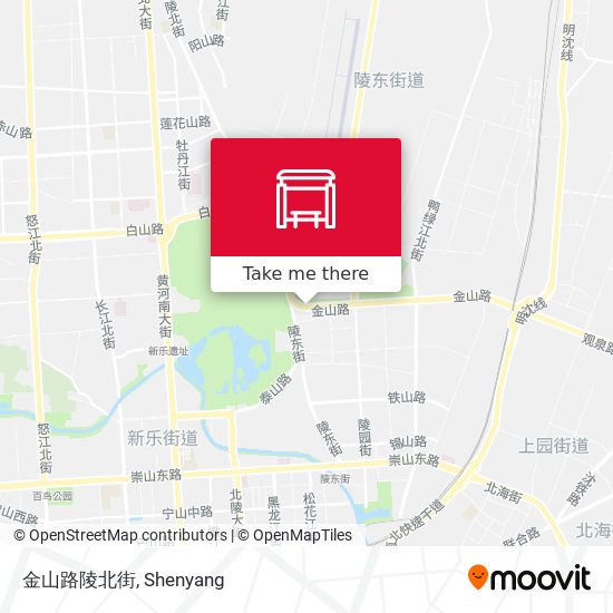 金山路陵北街 map