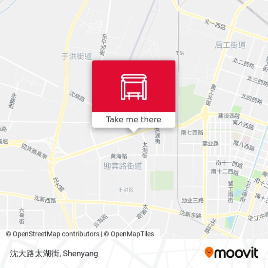 沈大路太湖街 map