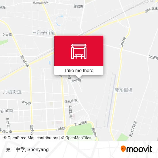第十中学 map