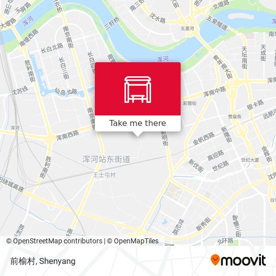 前榆村 map