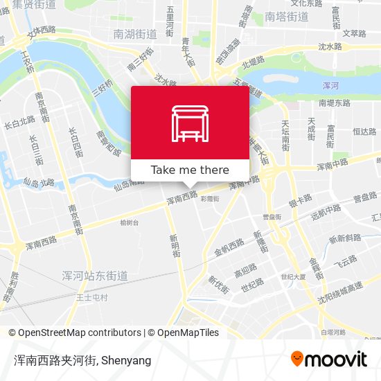 浑南西路夹河街 map