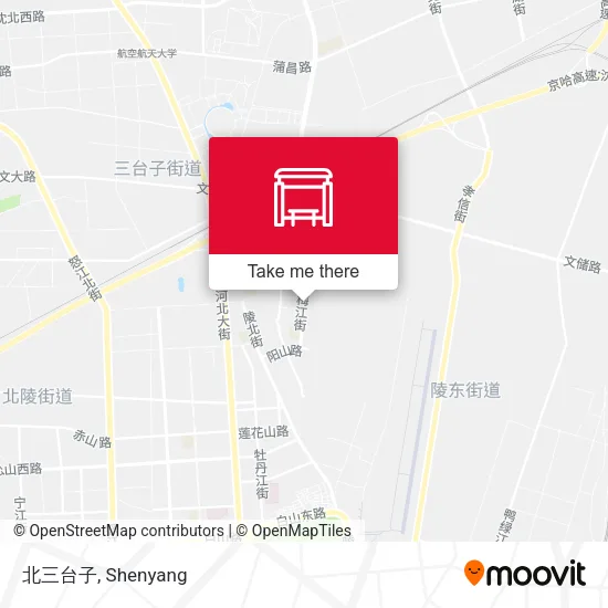 北三台子 map