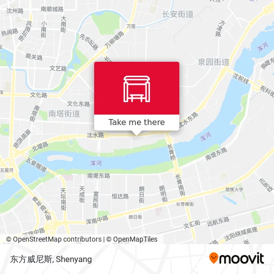 东方威尼斯 map