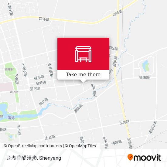 龙湖香醍漫步 map