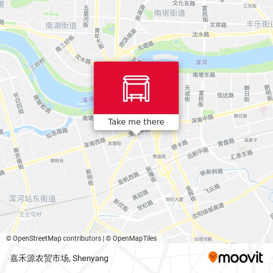 嘉禾源农贸市场 map