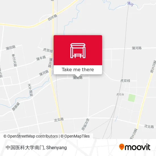 中国医科大学南门 map