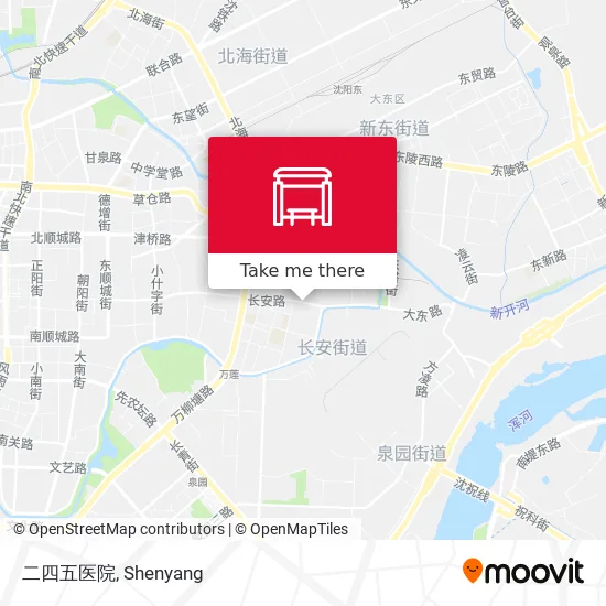 二四五医院 map