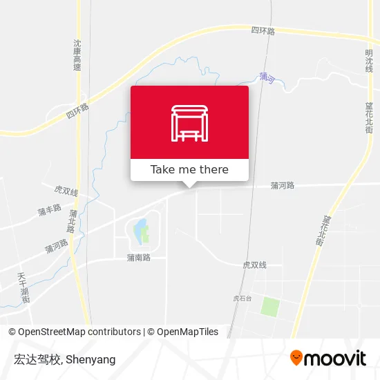 宏达驾校 map