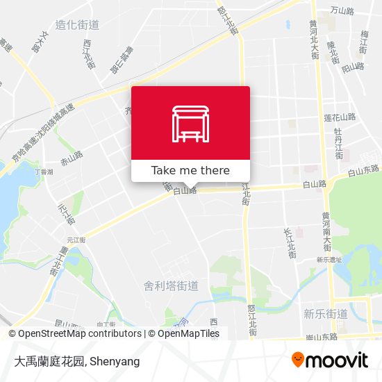 大禹蘭庭花园 map