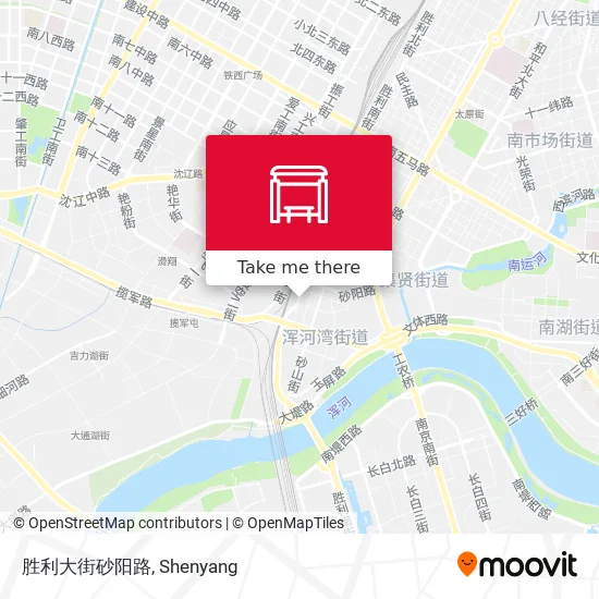 胜利大街砂阳路 map