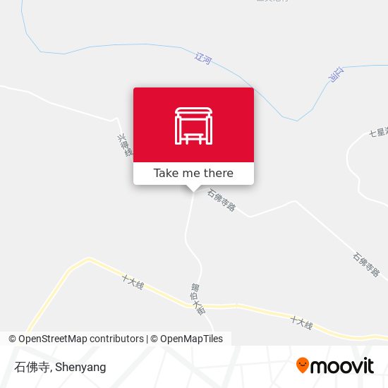 石佛寺 map