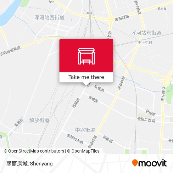 馨丽康城 map